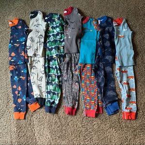 GUC, Hanna Andersson pajamas, 90/ 3T, LOT of 7